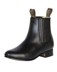 El Besserro Charro Boot - Leather Black 207