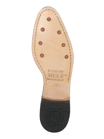 La Barca - Traditional Charro Boot - Leather Bone 208