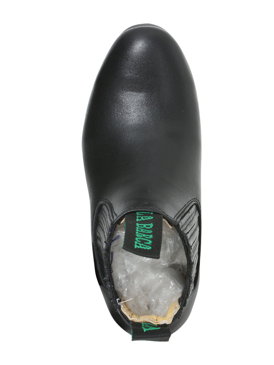Rodeo -  Traditional Charro Boot -  Leather  Black 215