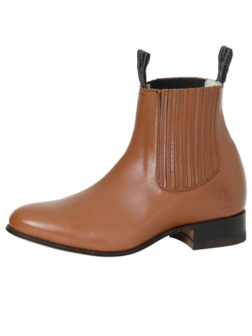 El Canelo - Charro Ankle Boot   - Atlas Maple 227