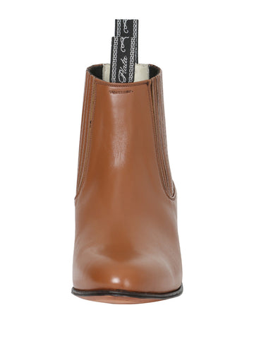 El Canelo - Charro Ankle Boot   - Atlas Maple 227