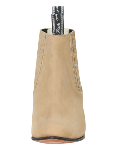 El Canelo - Charro Ankle Boot   - Atlas Sand 228