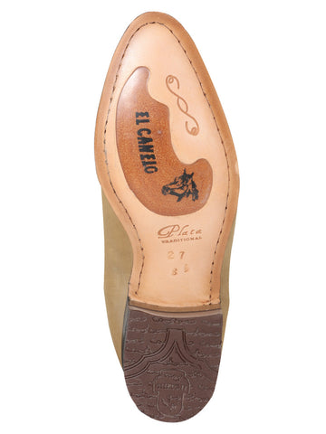 El Canelo - Charro Ankle Boot   - Atlas Sand 228