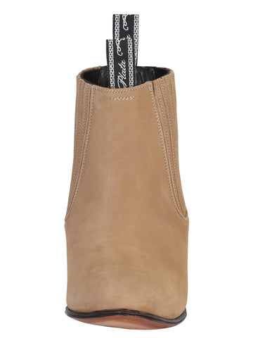 Canelo Charro Boot - Nobuck - Beige 230