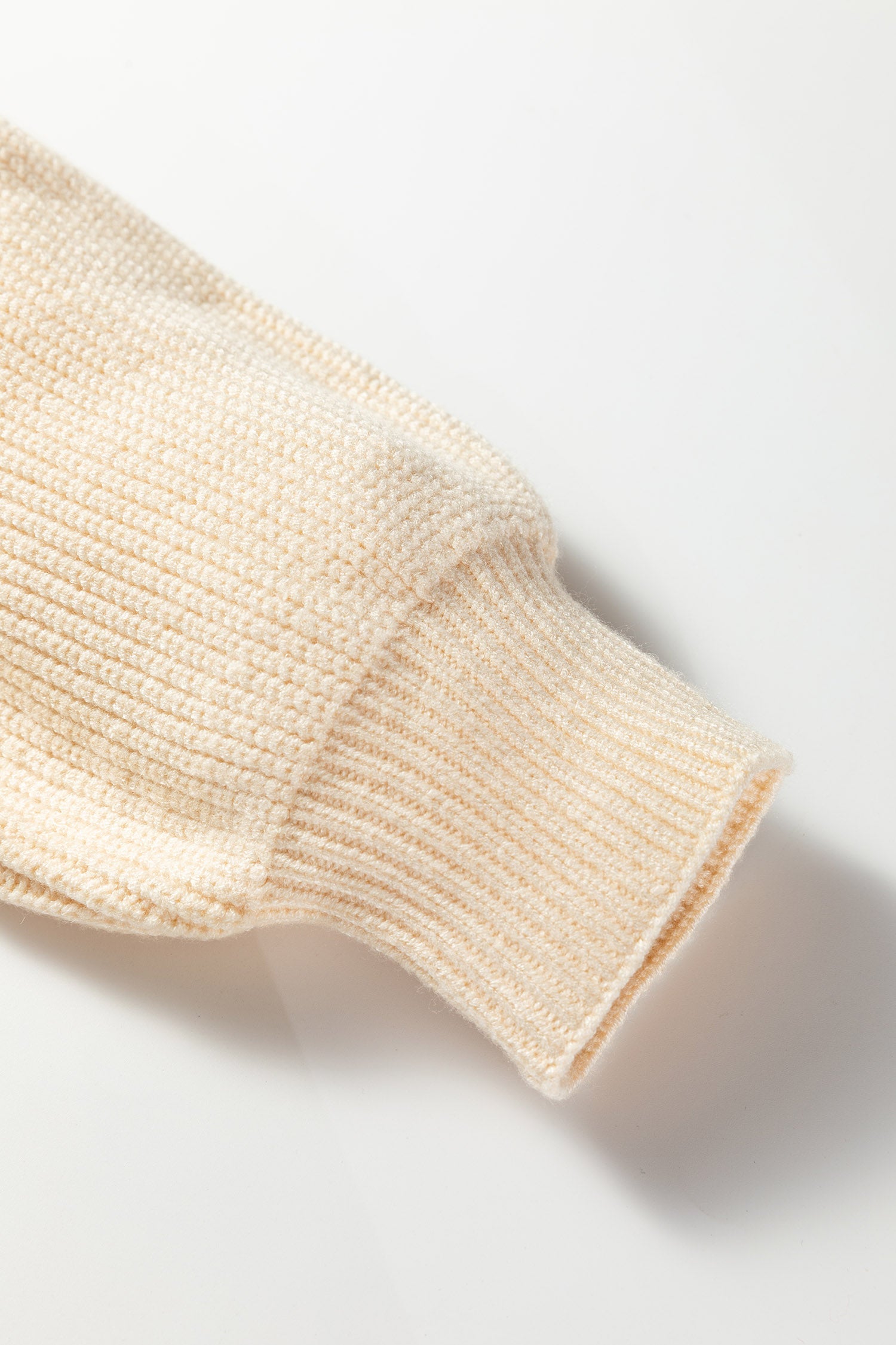 Ribbon Knot Backless Drop Shoulder Ribbed Sweater