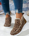 Sofia Flat Winter Fur Boots