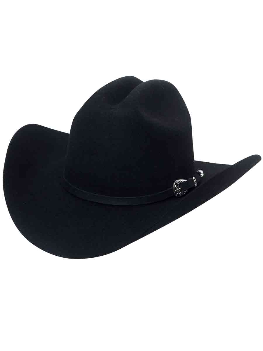 El General Felt Western Hat 50x Black 25650