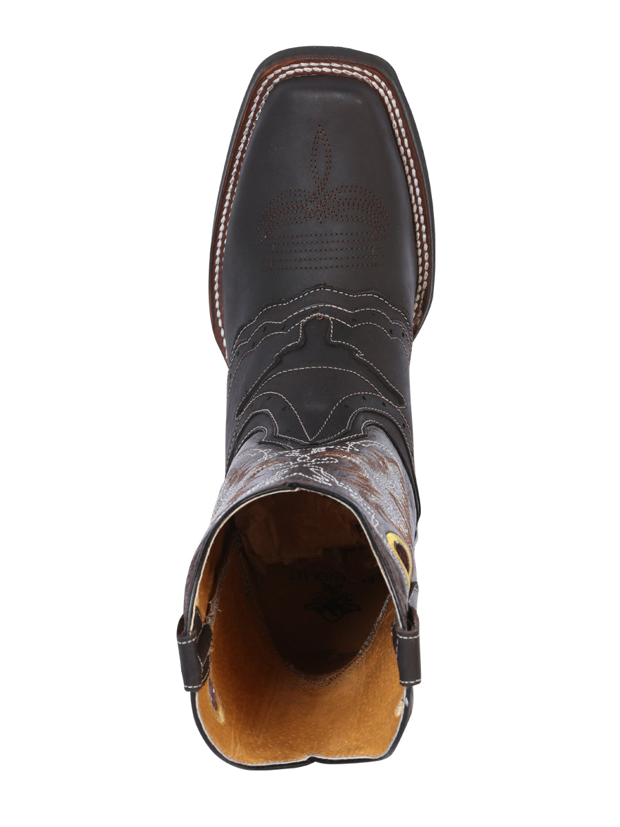 El General Rodeo Boot - Crazy Dark Brown 33311