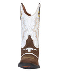El General Rodeo Boot - Crazy Nobuck  Dark Brown 33313