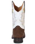 El General Rodeo Boot - Crazy Nobuck  Dark Brown 33313