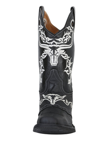 El General Rodeo Boot - Crazy Black 34313