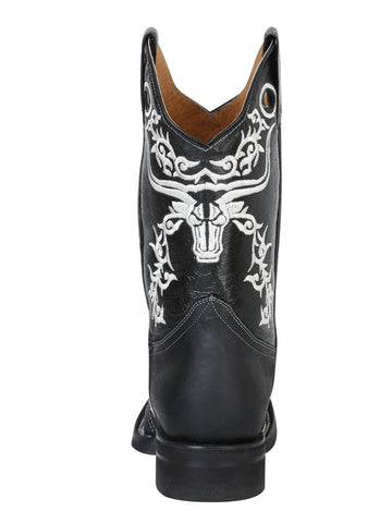 El General Rodeo Boot - Crazy Black 34313