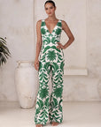 Jamaican Resort Swimsuit and Skirt Set