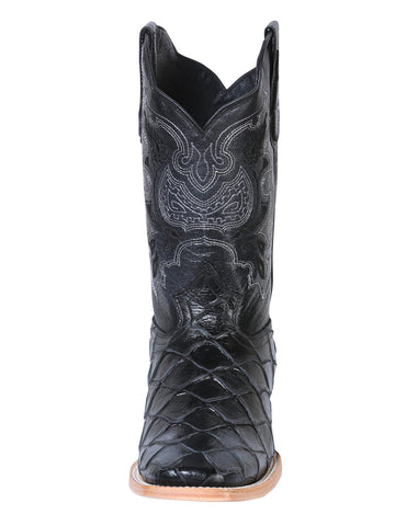 El General Rodeo Boot - Imit Pirarucu - Black 41792