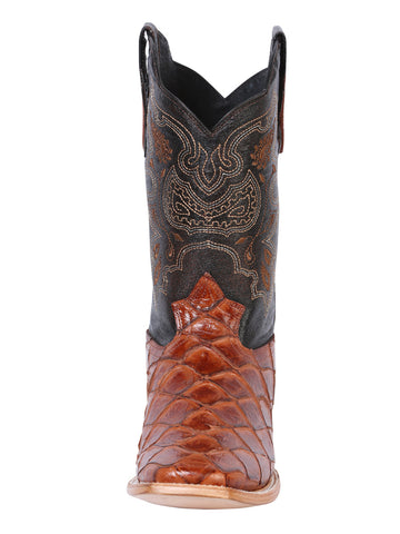 El General Rodeo Boot - Imit Pirarucu - Cognac 41793