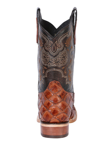 El General Rodeo Boot - Imit Pirarucu - Cognac 41793