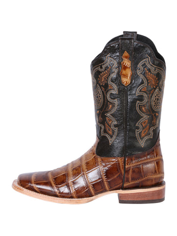 El General Rodeo Boot - Printed Caiman Light Brown 41794