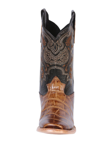 El General Rodeo Boot - Printed Caiman Light Brown 41794