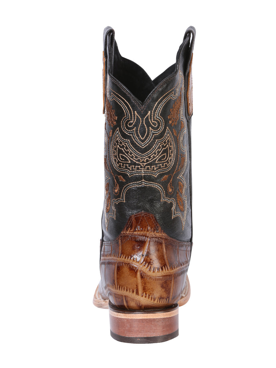 El General Rodeo Boot - Printed Caiman Light Brown 41794