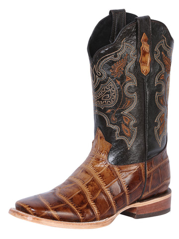 El General Rodeo Boot - Printed Caiman Light Brown 41794