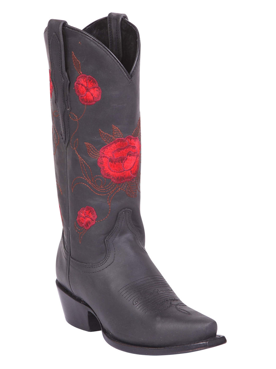 El General Womens Rodeo Boot  - Crazy Black 41908