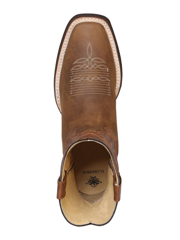 El General Rodeo Boot - Crazy Tan 43005