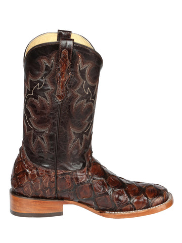 El General Rodeo Boot Monster Fish Brown 44116