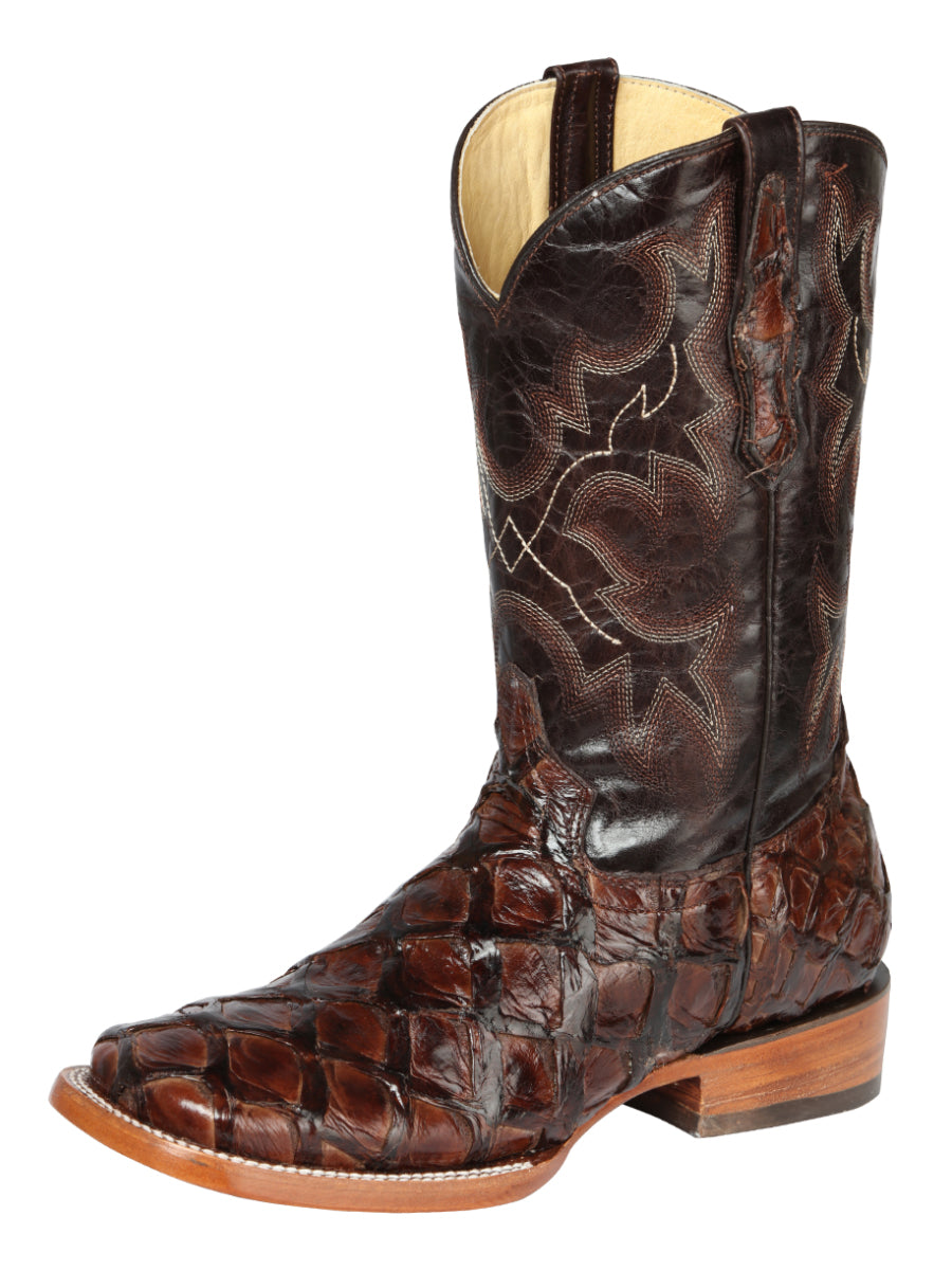 El General Rodeo Boot Monster Fish Brown 44116