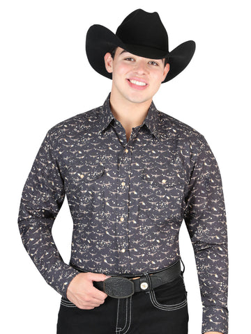 El General Western Shirt - Black 44309