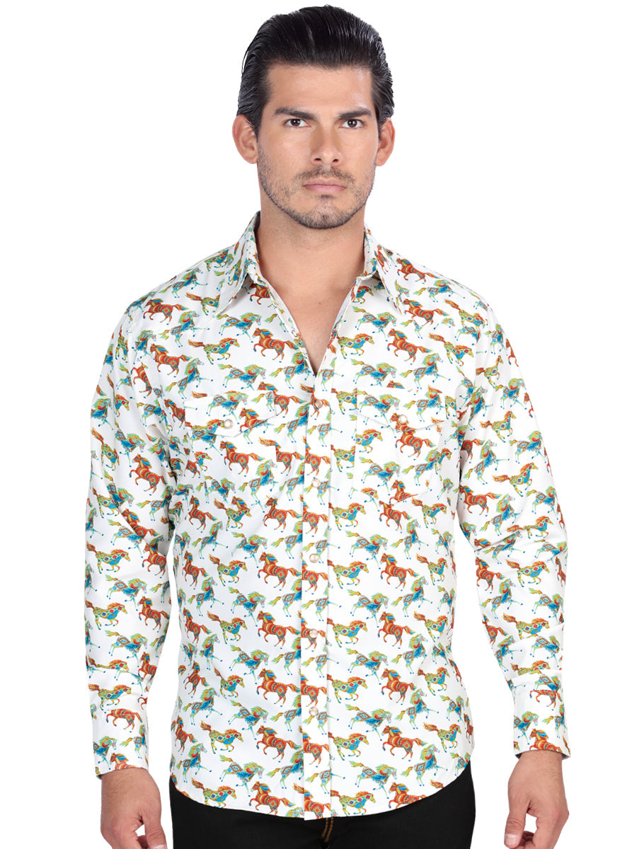 El General Western Shirt - White 44313