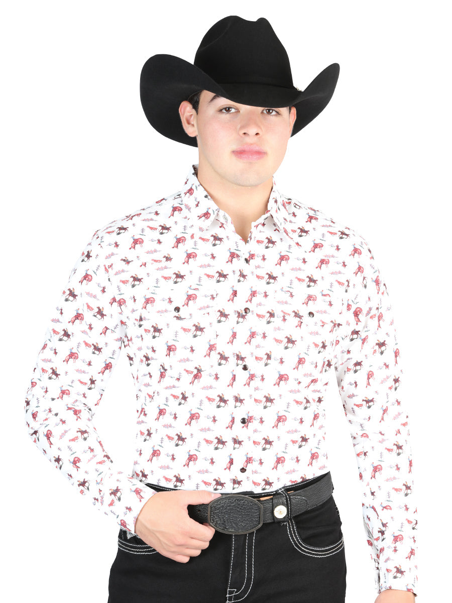 El General Beige Western Shirt 44316