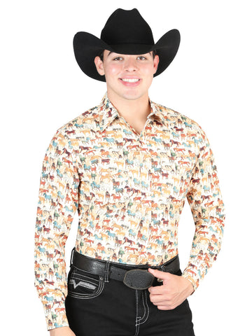 El General Khaki Western Shirt 44324