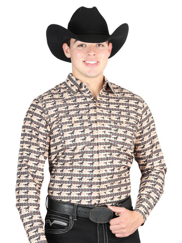 El General Brick Western Shirt 44329