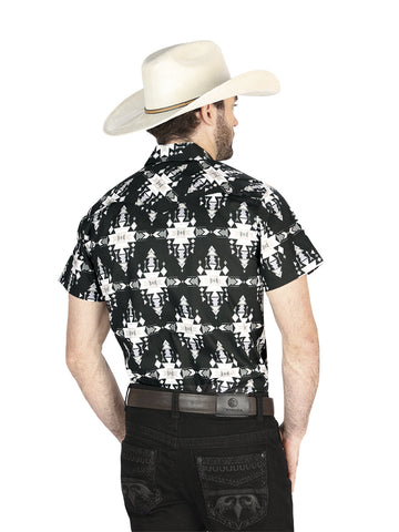 El General Western Shirt - Black 44447