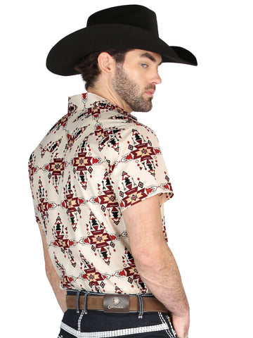 El General Western Shirt - Ivory 44448