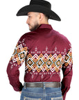 El General - Casual Long Sleeve Shirt - Black 44450