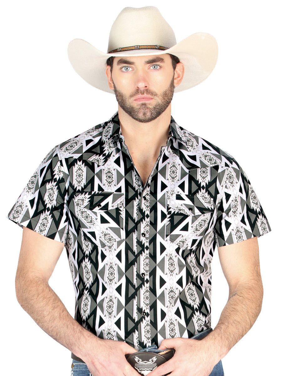 El General Western Shirt - Gray 44459