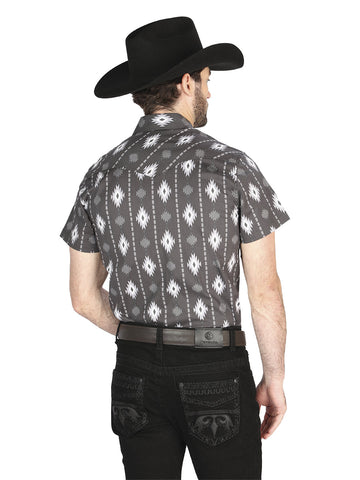 El General Western Shirt - Black 44462