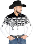 El General - Casual Long Sleeve Shirt - Black 44496