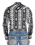El General - Casual Long Sleeve Shirt - Black 44501