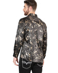 El General Black Casual Long-Sleeve Shirt 44593