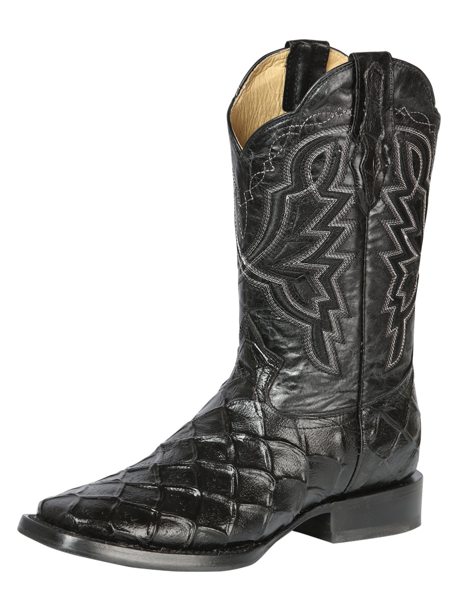 El General Rodeo Boot - Imit. Pirarucu - Black 44663