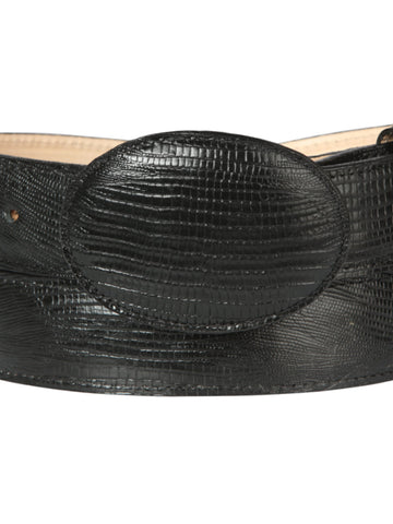 Cowboy Belt - El General - Imitation Lizard - Black 44670