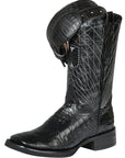 El General Rodeo - Printed Alligator leather boots - Black 44671