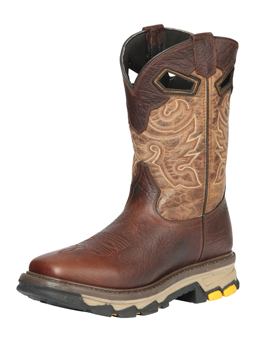 El General Rodeo Work Boot  - Leather Brown 44685