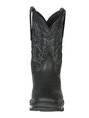 El General  Rodeo Work Boot - Crazy Black 44694