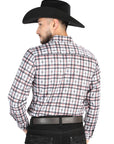 El General - Casual Long Sleeve Shirt - Black/White 44703