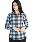 El General  -  Casual Long-Sleeve Shirt  - Black/Beige 44719