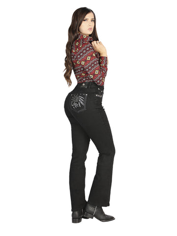 Womens Black Centenario Jeans 44825