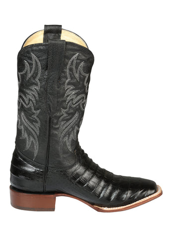 El General Rodeo - Printed Alligator leather boots - Black 44938